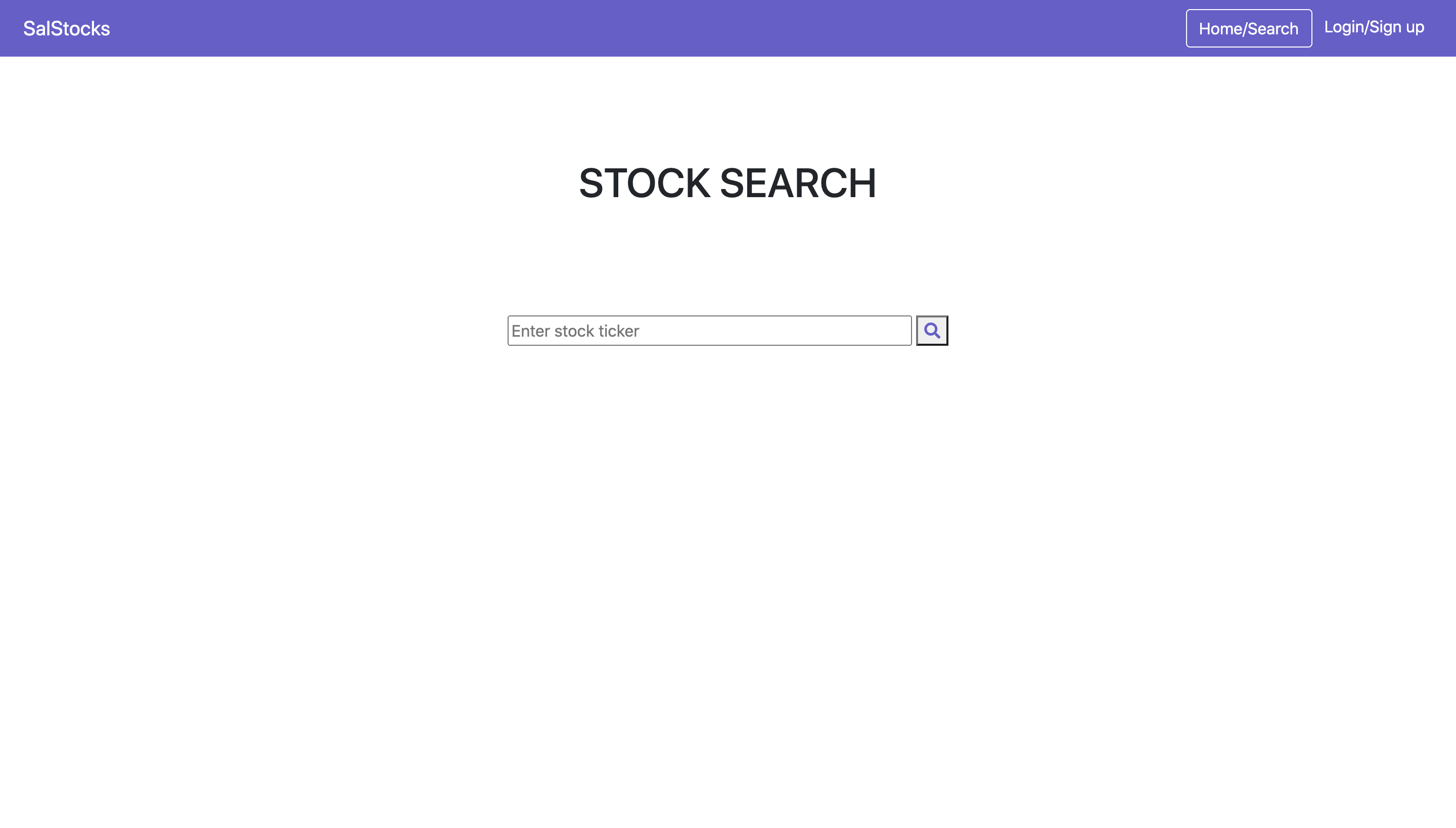 stock website